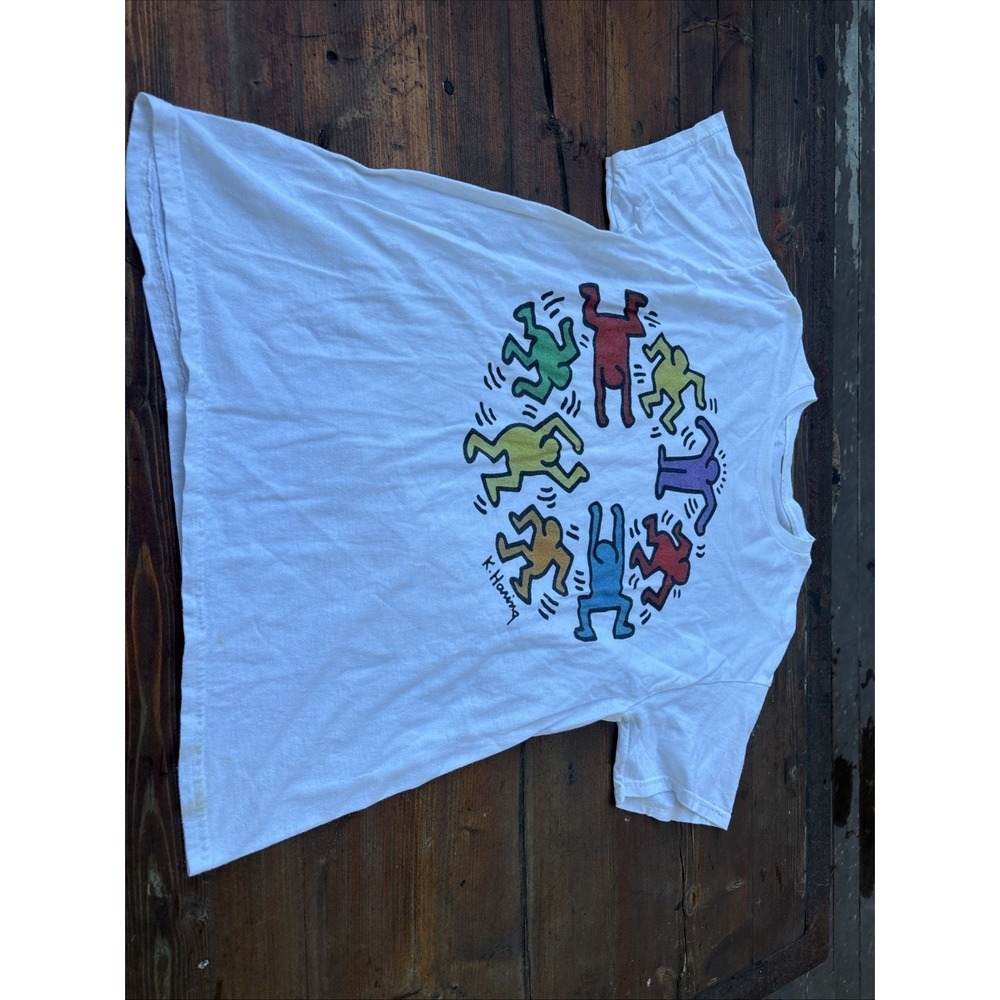 Keith Haring T Shirt ML No Tag